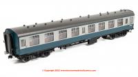 7P-001-704D Dapol BR Mk1 SK Corridor 2nd Coach number M24398 in BR Blue and Grey livery with window beading